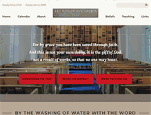 Tablet Screenshot of faithlutherancorning.org